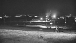 Horní část sjezdovky skiareálu Hlubočky