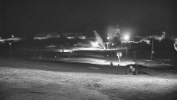 Horní část sjezdovky skiareálu Hlubočky