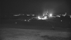 Horní část sjezdovky skiareálu Hlubočky