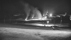 Horní část sjezdovky skiareálu Hlubočky