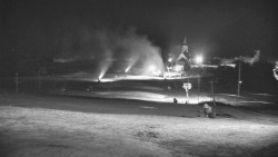 Horní část sjezdovky skiareálu Hlubočky