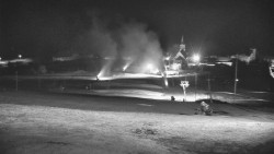 Horní část sjezdovky skiareálu Hlubočky