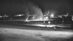 Horní část sjezdovky skiareálu Hlubočky