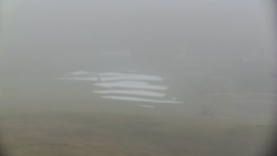 Horní část sjezdovky skiareálu Hlubočky