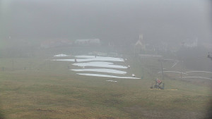 Skiareál Hlubočky - Horní část sjezdovky skiareálu Hlubočky - 19.12.2025 v 09:05 Skiareál Hlubočky - Horní část sjezdovky skiareálu Hlubočky - 19.12.2025 v 09:05