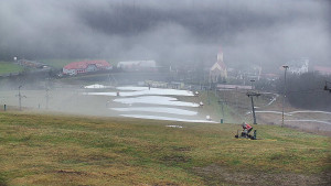 Skiareál Hlubočky - Horní část sjezdovky skiareálu Hlubočky - 19.12.2025 v 10:10 Skiareál Hlubočky - Horní část sjezdovky skiareálu Hlubočky - 19.12.2025 v 10:10