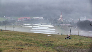 Skiareál Hlubočky - Horní část sjezdovky skiareálu Hlubočky - 19.12.2025 v 11:20 Skiareál Hlubočky - Horní část sjezdovky skiareálu Hlubočky - 19.12.2025 v 11:20