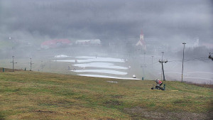 Skiareál Hlubočky - Horní část sjezdovky skiareálu Hlubočky - 19.12.2025 v 11:25 Skiareál Hlubočky - Horní část sjezdovky skiareálu Hlubočky - 19.12.2025 v 11:25