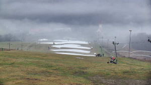 Skiareál Hlubočky - Horní část sjezdovky skiareálu Hlubočky - 19.12.2025 v 11:35 Skiareál Hlubočky - Horní část sjezdovky skiareálu Hlubočky - 19.12.2025 v 11:35