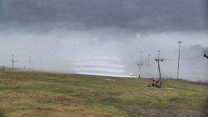 Skiareál Hlubočky - Horní část sjezdovky skiareálu Hlubočky - 19.12.2025 v 12:05 Skiareál Hlubočky - Horní část sjezdovky skiareálu Hlubočky - 19.12.2025 v 12:05