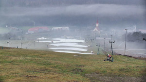 Skiareál Hlubočky - Horní část sjezdovky skiareálu Hlubočky - 19.12.2025 v 12:20 Skiareál Hlubočky - Horní část sjezdovky skiareálu Hlubočky - 19.12.2025 v 12:20