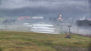 Skiareál Hlubočky - Horní část sjezdovky skiareálu Hlubočky - 19.12.2025 v 12:25 Skiareál Hlubočky - Horní část sjezdovky skiareálu Hlubočky - 19.12.2025 v 12:25