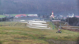 Skiareál Hlubočky - Horní část sjezdovky skiareálu Hlubočky - 19.12.2025 v 13:30 Skiareál Hlubočky - Horní část sjezdovky skiareálu Hlubočky - 19.12.2025 v 13:30