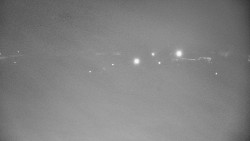 Horní část sjezdovky skiareálu Hlubočky