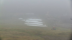 Horní část sjezdovky skiareálu Hlubočky