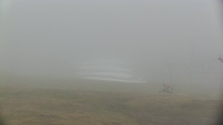 Horní část sjezdovky skiareálu Hlubočky