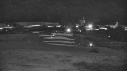 Horní část sjezdovky skiareálu Hlubočky