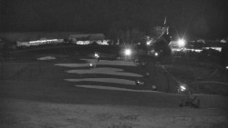 Horní část sjezdovky skiareálu Hlubočky