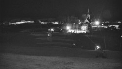 Horní část sjezdovky skiareálu Hlubočky