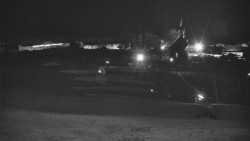 Horní část sjezdovky skiareálu Hlubočky