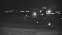 Horní část sjezdovky skiareálu Hlubočky