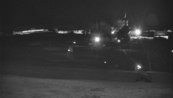 Horní část sjezdovky skiareálu Hlubočky