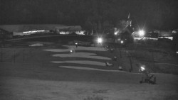 Horní část sjezdovky skiareálu Hlubočky