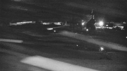 Horní část sjezdovky skiareálu Hlubočky