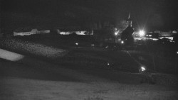 Horní část sjezdovky skiareálu Hlubočky