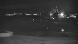 Horní část sjezdovky skiareálu Hlubočky