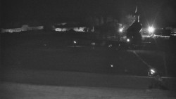 Horní část sjezdovky skiareálu Hlubočky