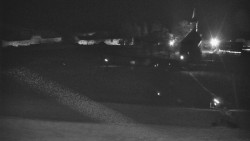 Horní část sjezdovky skiareálu Hlubočky