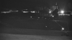 Horní část sjezdovky skiareálu Hlubočky