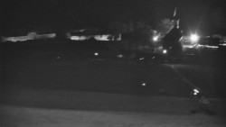 Horní část sjezdovky skiareálu Hlubočky