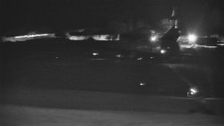 Horní část sjezdovky skiareálu Hlubočky