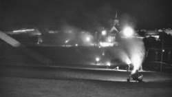 Horní část sjezdovky skiareálu Hlubočky