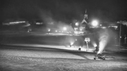 Horní část sjezdovky skiareálu Hlubočky