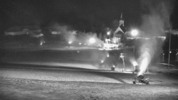 Horní část sjezdovky skiareálu Hlubočky