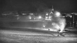 Horní část sjezdovky skiareálu Hlubočky