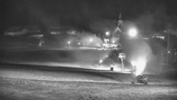 Horní část sjezdovky skiareálu Hlubočky