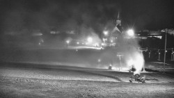 Horní část sjezdovky skiareálu Hlubočky