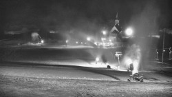 Horní část sjezdovky skiareálu Hlubočky