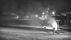 Horní část sjezdovky skiareálu Hlubočky