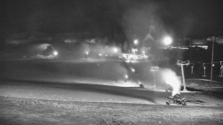 Horní část sjezdovky skiareálu Hlubočky