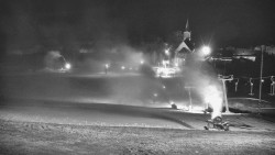 Horní část sjezdovky skiareálu Hlubočky