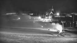 Horní část sjezdovky skiareálu Hlubočky