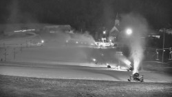 Horní část sjezdovky skiareálu Hlubočky