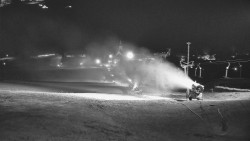 Horní část sjezdovky skiareálu Hlubočky