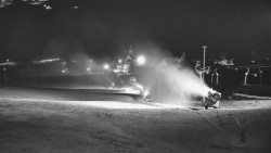 Horní část sjezdovky skiareálu Hlubočky