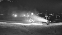 Horní část sjezdovky skiareálu Hlubočky